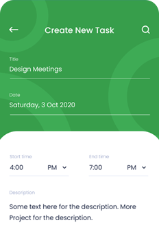 Task creation & manage lorem ipsum dollar